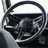 Steering Wheel with 36 Spline Williams Black Leather Black Boss - EXT90061 - Exmoor - 1
